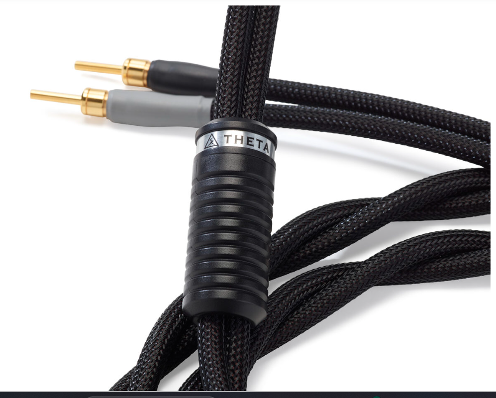 Shunyata Research Theta High-End Speaker Cables (Pair) - Premium Audio Cables for Home Theater & Hi-Fi Systems