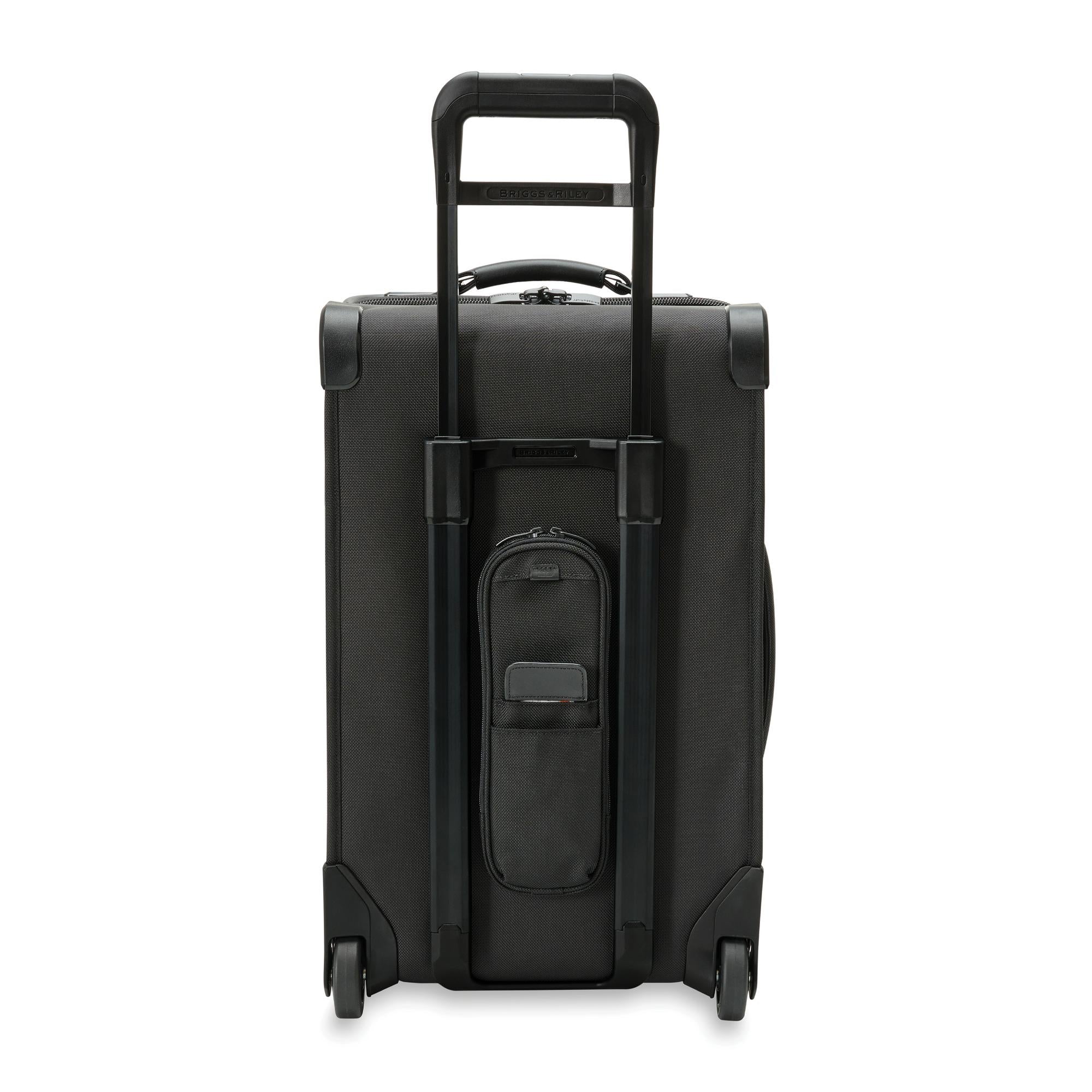 Briggs & Riley Baseline Tall 2-Wheel Carry-On Garment Bag for Business Travel & Formal Wear Storage | Durable Suitcase for Suits, Dresses & Coats