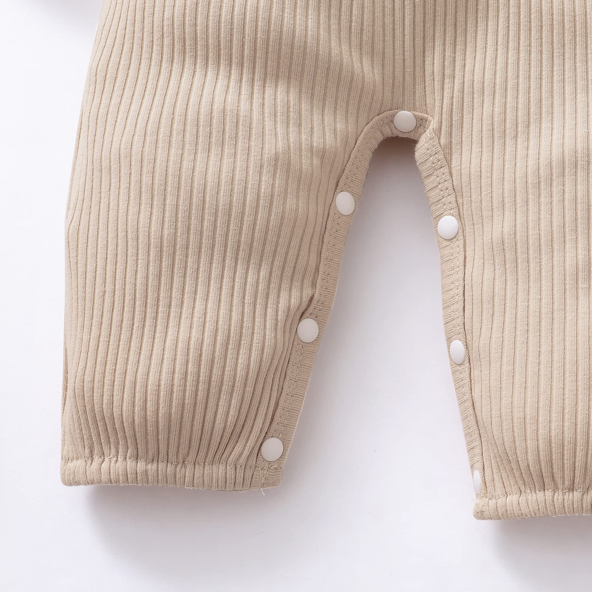 Mioglrie Newborn Baby Girl Clothes - Soft Cotton Short Sleeve Romper Jumpsuit for Summer | Perfect for Playtime, Photo Shoots & Daily Wear