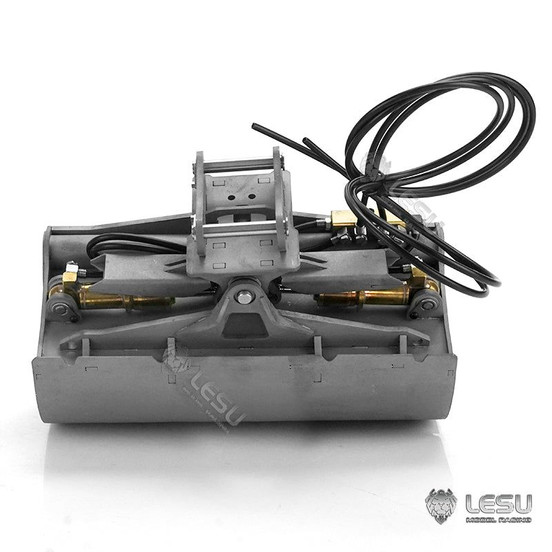 1/14 LESU PC360 Metal Excavator Truck Tracks Kit with Sprocket, ESC Motor & Metal Cabin - Heavy Duty Grab Grapple Bucket for RC Construction Vehicles - Perfect for RC Model Building, Construction Simulation & Collectors