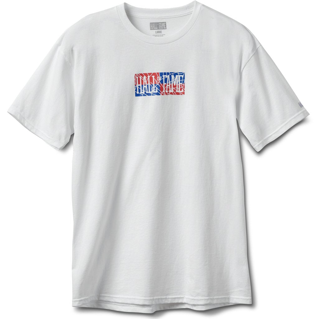 Hall of Fame Crash Tee - Premium White Cotton T-Shirt for Men - Perfect for Casual Wear, Street Style & Everyday Comfort