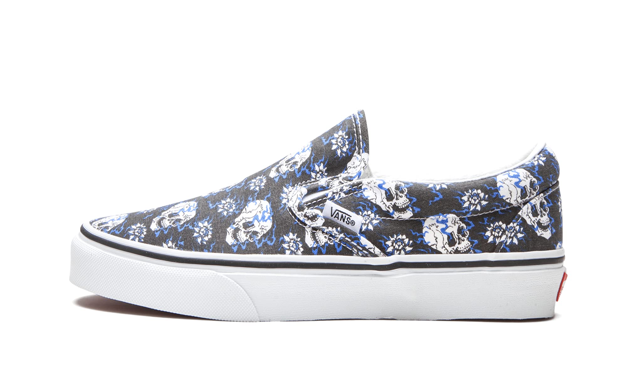 Vans Men's Classic Slip-On Shoes - Black & White Checkerboard Skate Shoes for Casual Wear, Street Style & Everyday Comfort