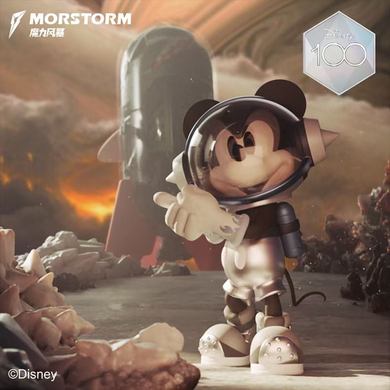 Morstorm Astronaut Mickey & Minnie Plush Toy - Disney Space-Themed Collectible for Kids & Adults | Perfect for Disney Fans, Room Decor, Birthday Gifts & Space Enthusiasts