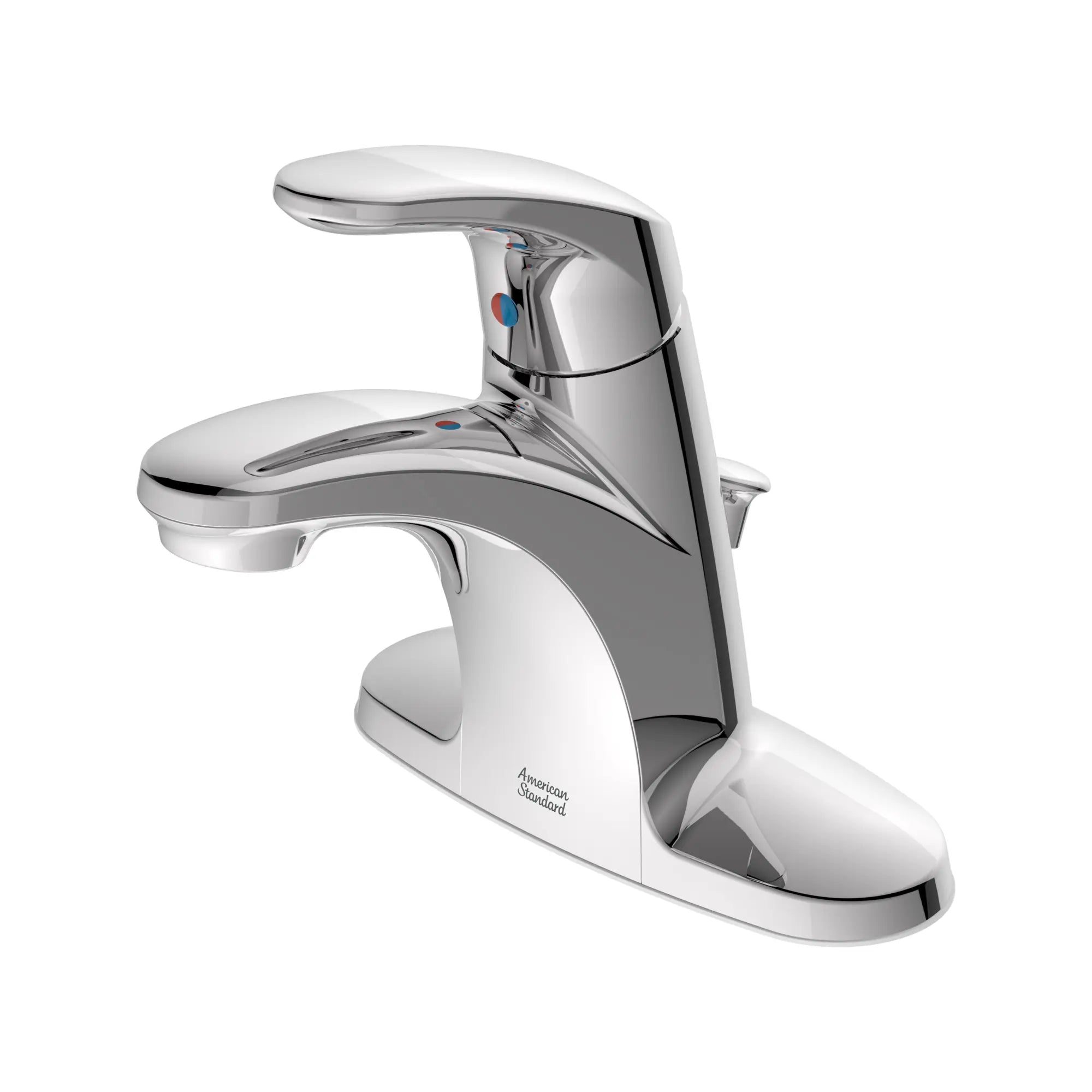 Colony PRO 4 Inch Centerset Single Handle Bathroom Faucet 1.2 GPM Water-Saving - Chrome Finish Lever Handle for Bathroom Sink Vanity - Perfect for Modern Home & Commercial Use