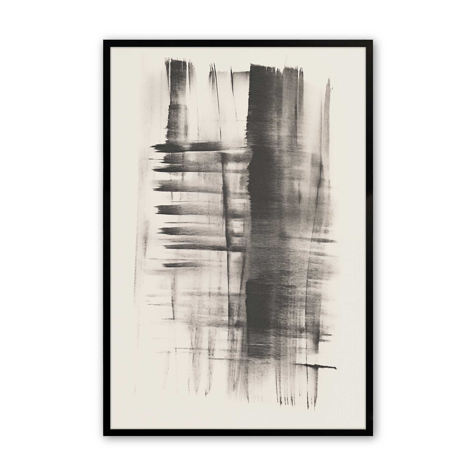 Whimsical Hazy Shade III Art Print - Abstract Wall Decor for Living Room, Bedroom & Office | Modern Home Aesthetics