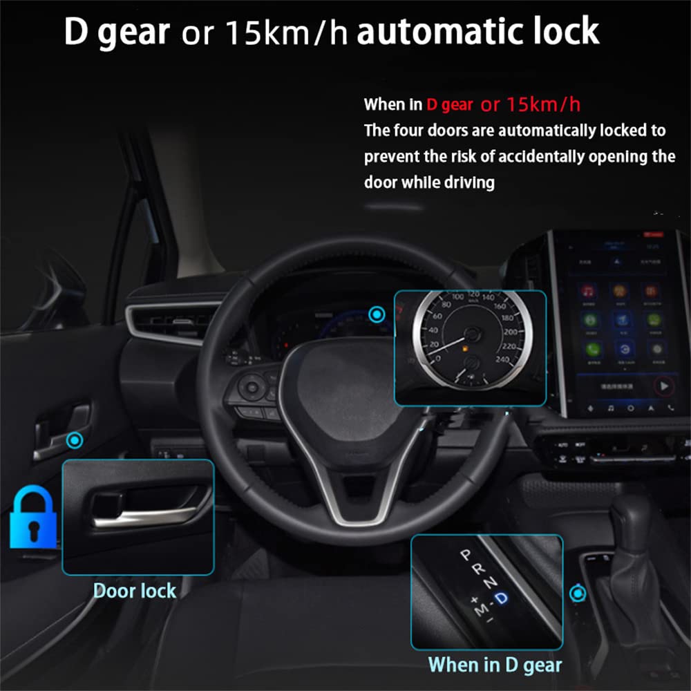Honda Accord 2018-2023 Car Window & Mirror Control Module Kit - Auto Window Lift, Side Mirror Fold, Sunroof Closer, Speed Door Lock System | Perfect for Daily Commute & Road Trips