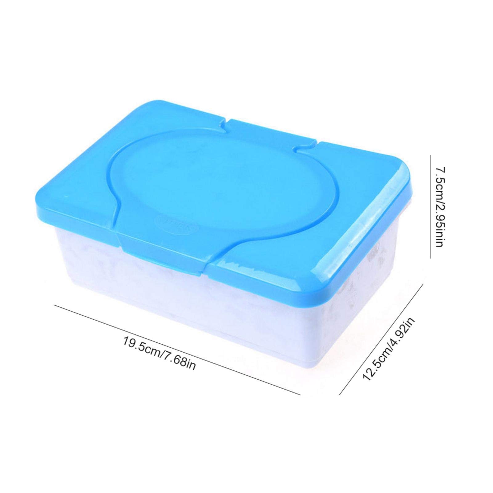 Shuanghua Baby Wipes Dispenser - Non-Toxic & Refillable Diaper Wipes Case Holder for Freshness | Easy Open & Close Wipe Container | Perfect for Diaper Bags, Nursery, Travel & On-the-Go Use