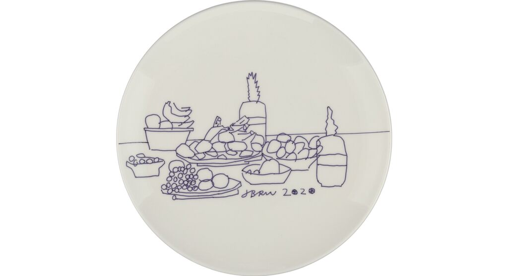 Jonas Wood Fruit Plate - Handcrafted Wooden Serving Tray for Fruits, Cheese & Charcuterie - Perfect for Kitchen, Dining Table & Party Platters