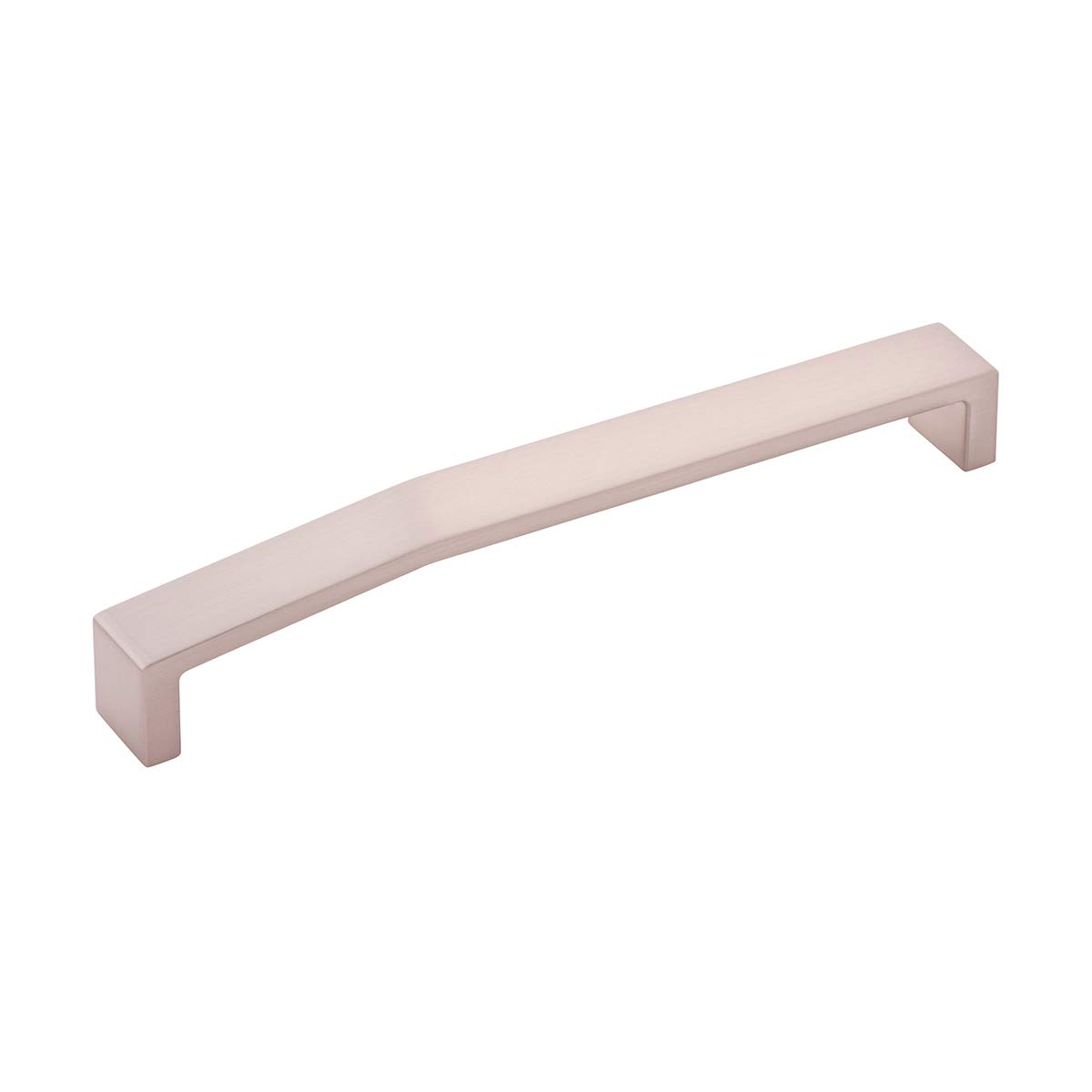 Veer Pull - Satin Nickel Cabinet Handles (5 Pack) 7.6
