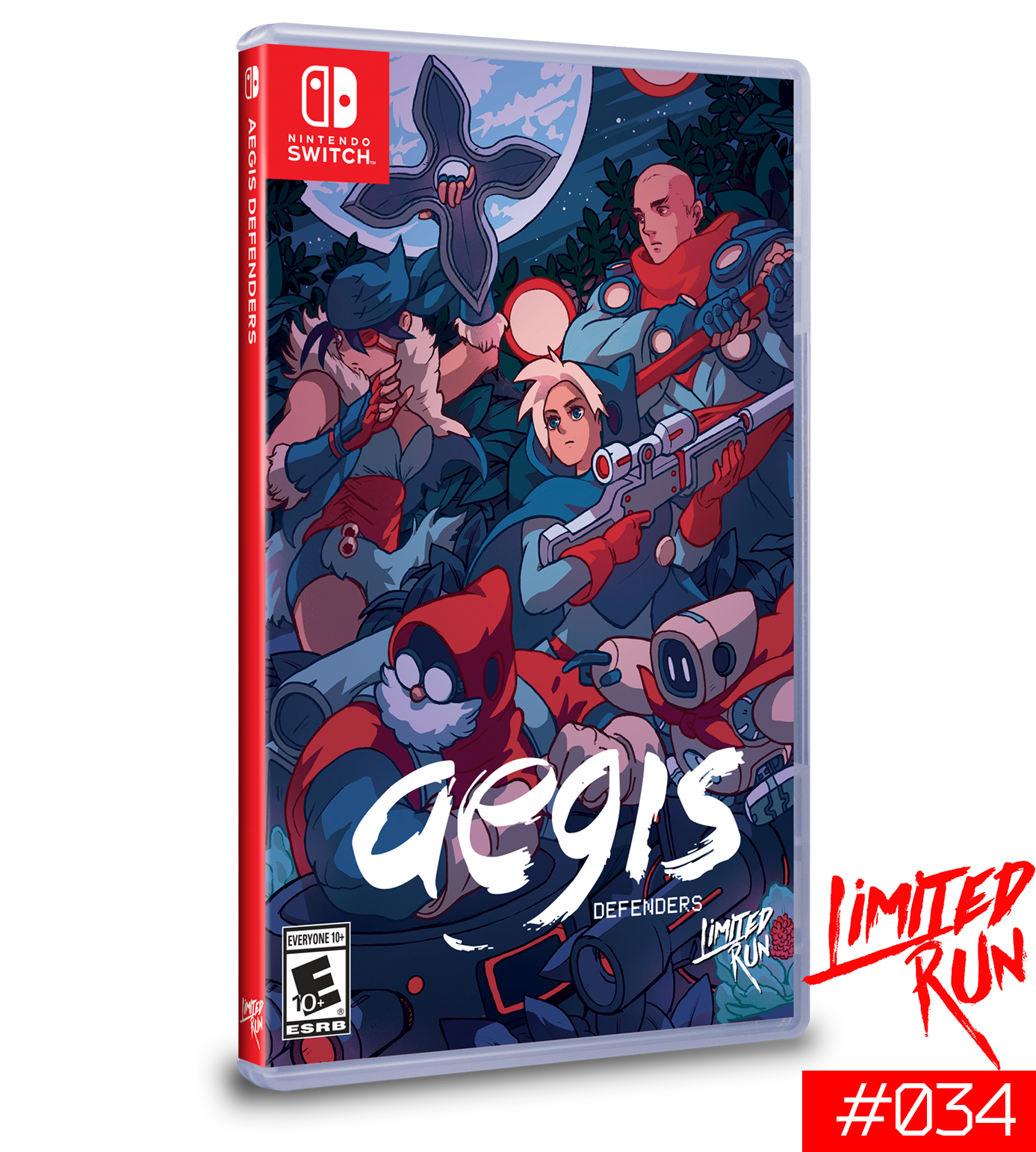 Aegis Defenders Nintendo Switch Game - Limited Run #34 Collector's Edition [PREORDER] - Perfect for RPG Fans & Retro Gaming Enthusiasts