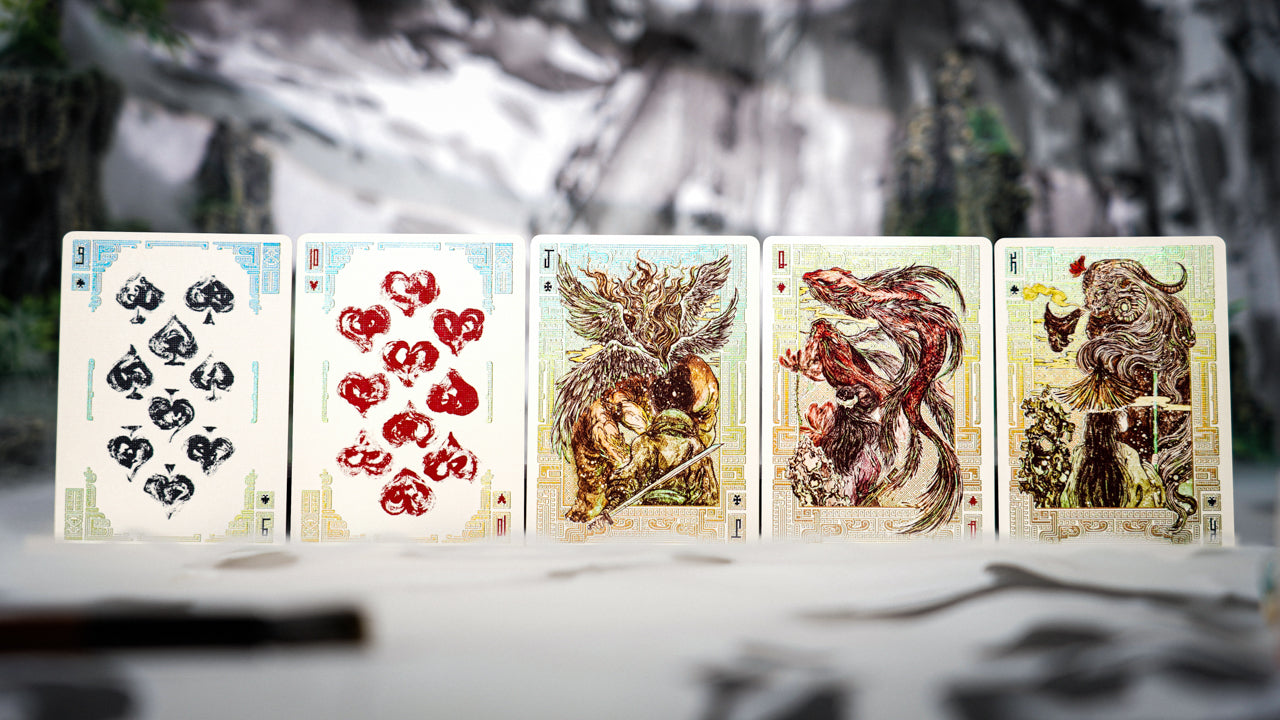 Ark Playing Cards - Premium ShanHai Artist Box Set | Collectible Chinese Art Playing Cards for Poker, Magic Tricks & Cardistry | Perfect Gift for Card Game Lovers