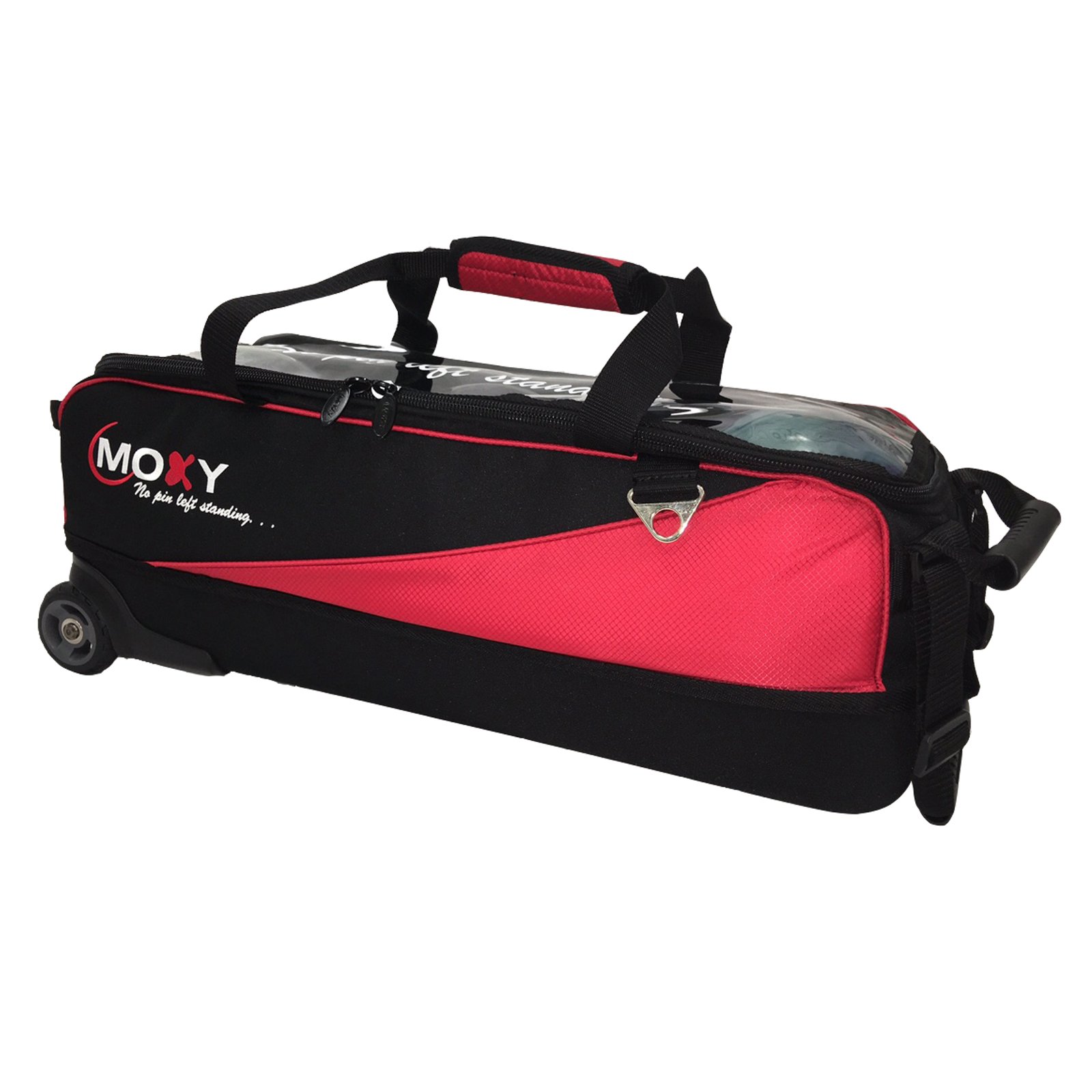 Premium Slim Triple Roller Bowling Bag for Men & Women - Lightweight Durable Bowling Ball Carrier with Wheels - Perfect for League Play, Tournaments & Practice Sessions