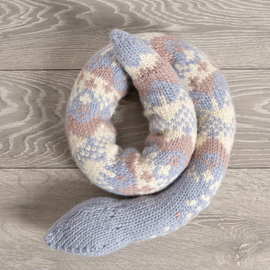 Giant Penny the Snake Knitting Kit - DIY Crochet Snake Toy for Kids & Adults - Perfect for Crafting, Gifts, and Home Decor