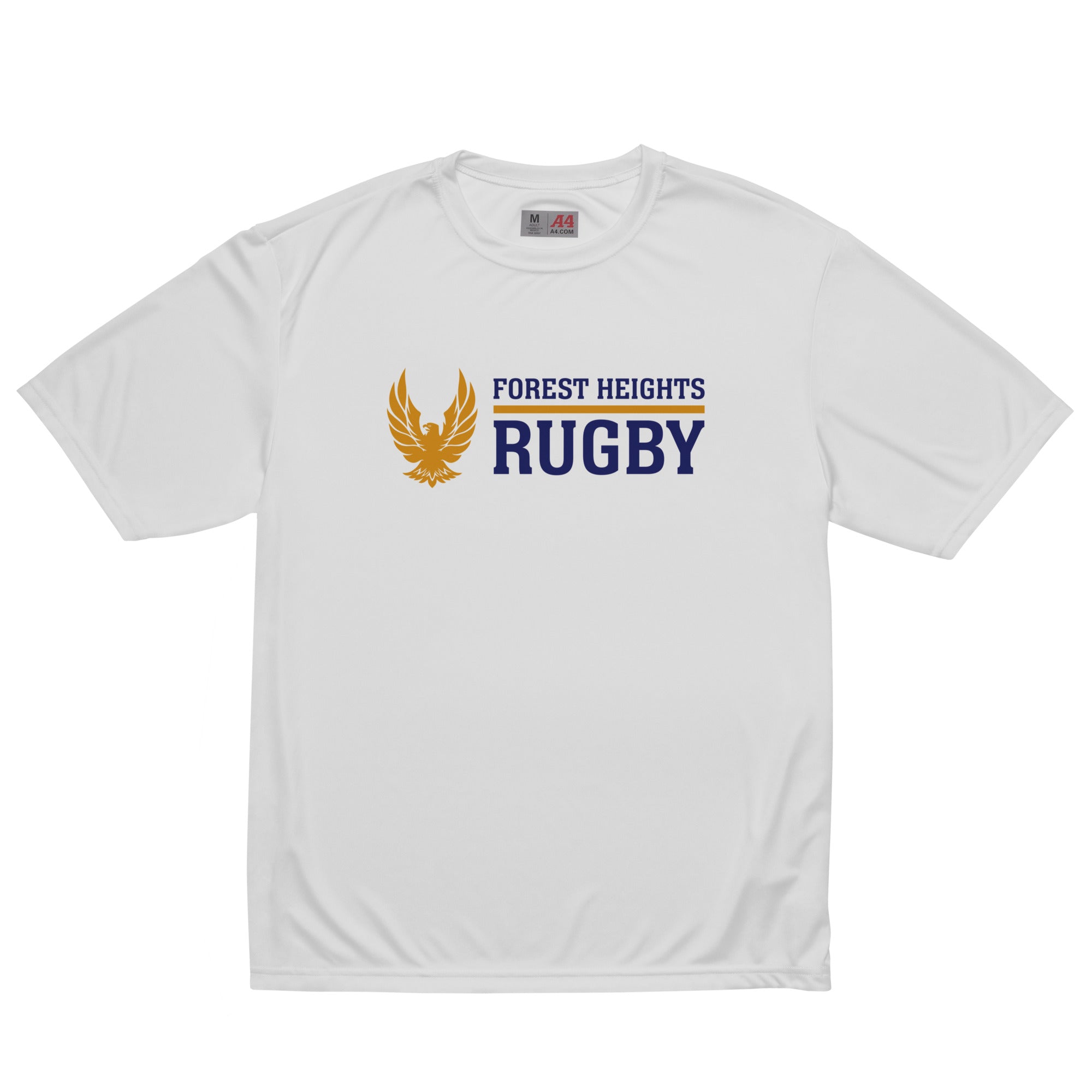 GHFH Rugby Performance T-Shirt - Breathable, Moisture-Wicking Jersey for Men - Perfect for Rugby Training, Games & Casual Wear