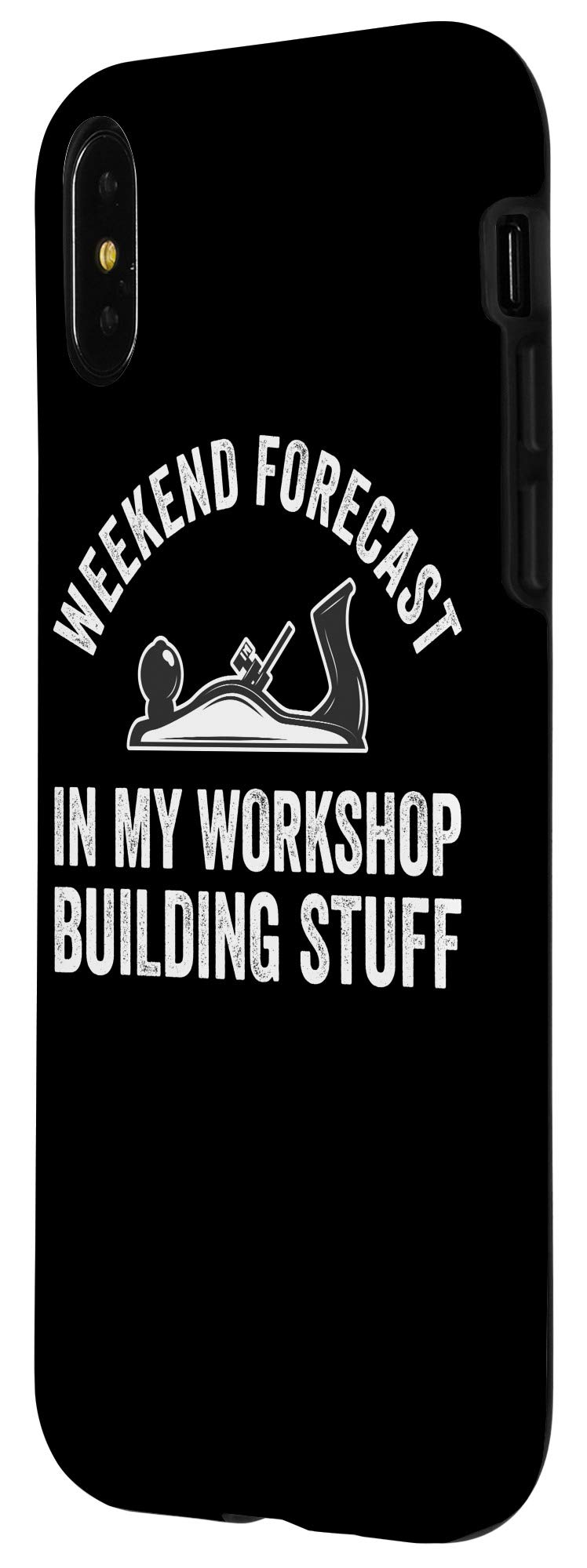 Funny Woodworking Carpenter iPhone X/XS Case - Unique Gift for Woodworkers & DIY Enthusiasts - Perfect for Workshops, Gifts & Everyday Use