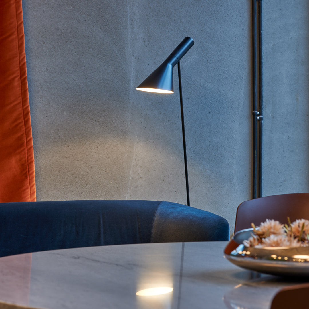 Arne Jacobsen Floor Lamp by Louis Poulsen - Modern Scandinavian Lighting for Living Room, Bedroom & Office