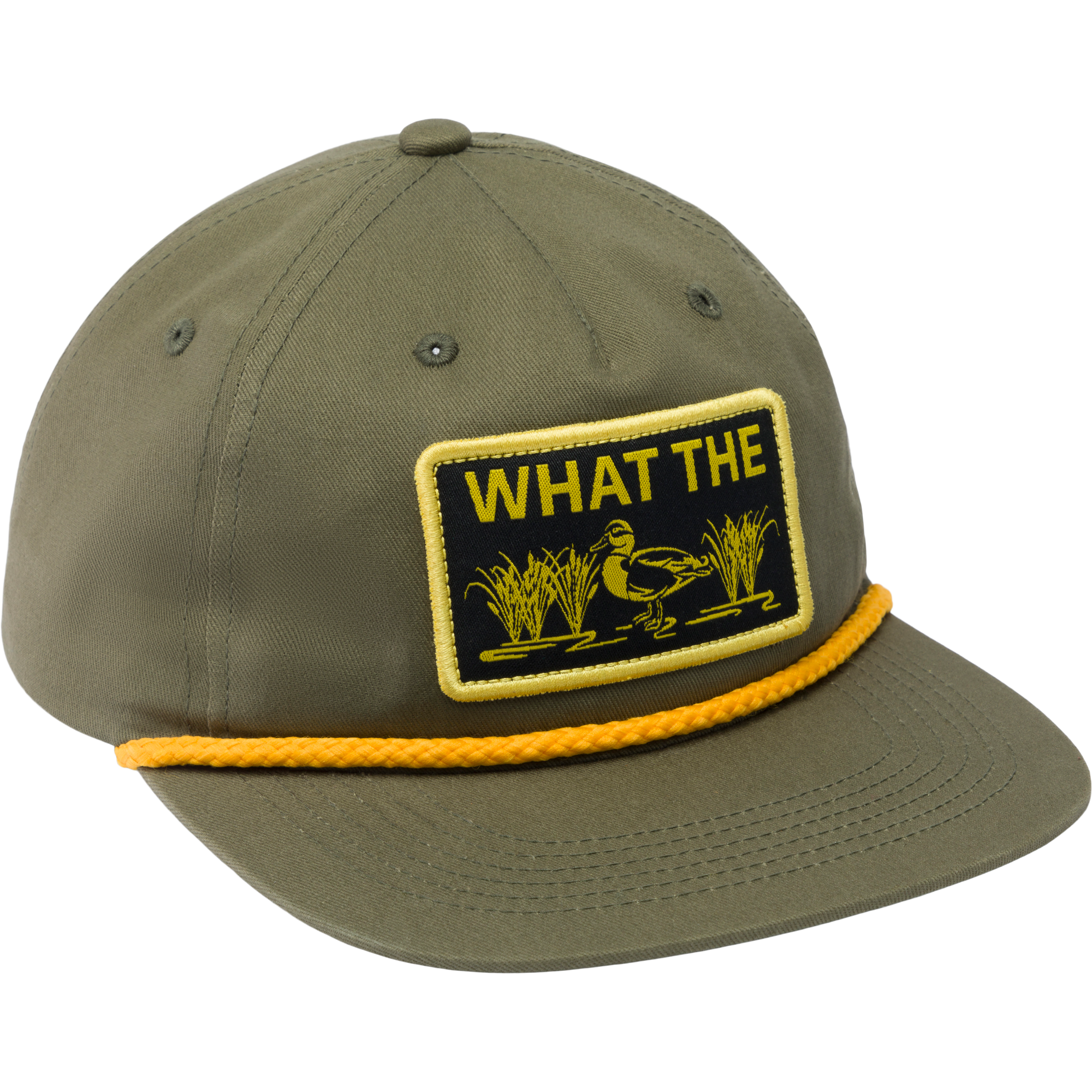 Drake What The Duck Rope Cap - Stylish Adjustable Baseball Hat for Men & Women - Perfect for Outdoor Activities, Sports, and Casual Wear