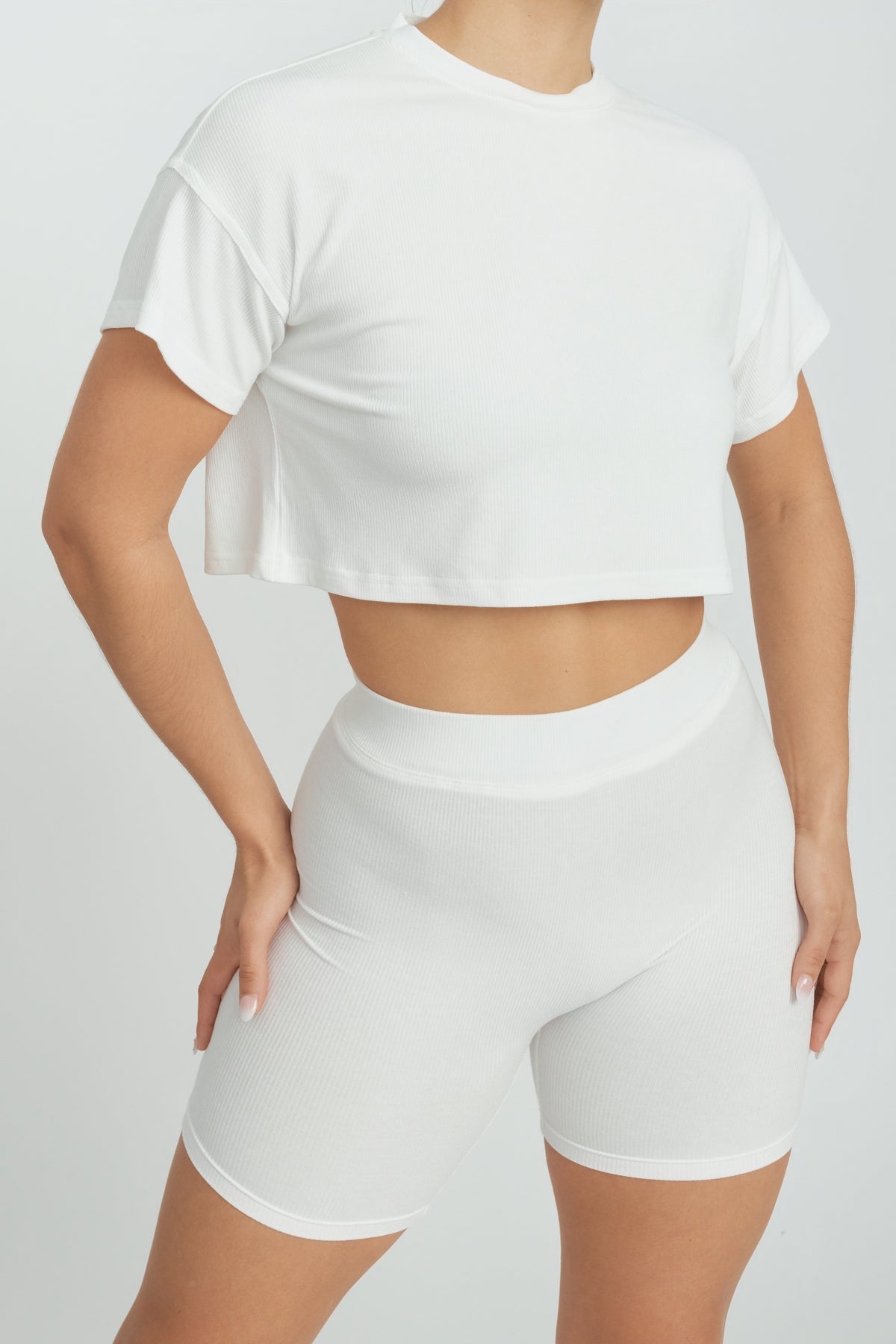 Jodi Boxy Tee - Soft Dove Gray Oversized T-Shirt for Women | Casual Comfort Wear for Everyday Outfits & Lounge