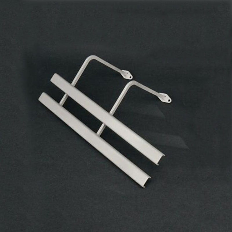 95/135/145/155MM Metal Side Bumper Guard Rail Set for LESU RC 1/14 Dumper Truck - Left & Right Replacement Parts for Tractor Car Model Upgrades | DIY Construction Vehicle Accessories for Off-Road Play & Display Collection