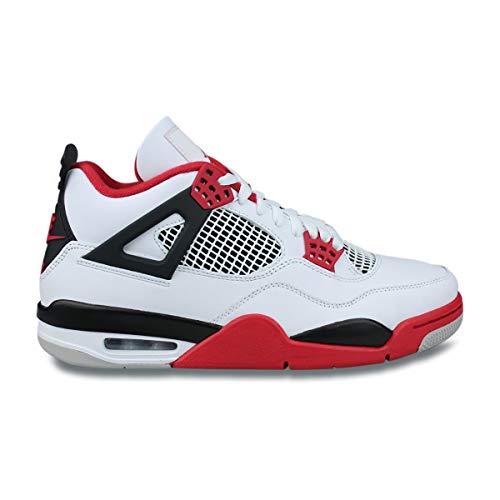 White/Fire Red-black-tech Grey