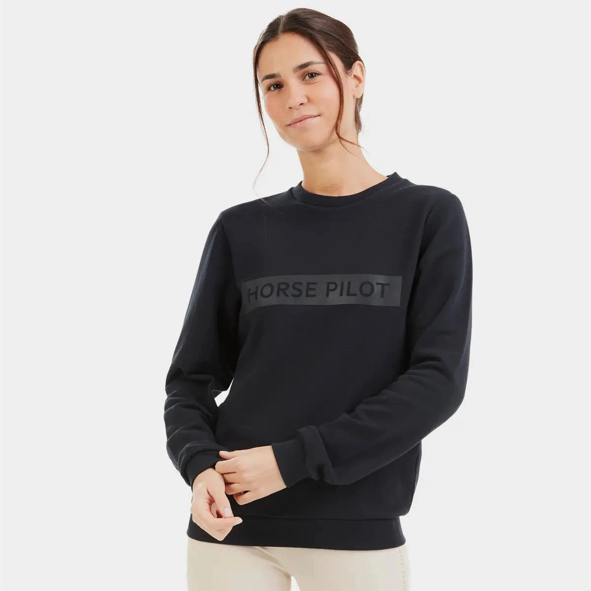 Horse Pilot Team Logo Sweatshirt - Comfortable Crewneck Pullover for Men & Women - Perfect for Casual Wear, Sports & Outdoor Activities