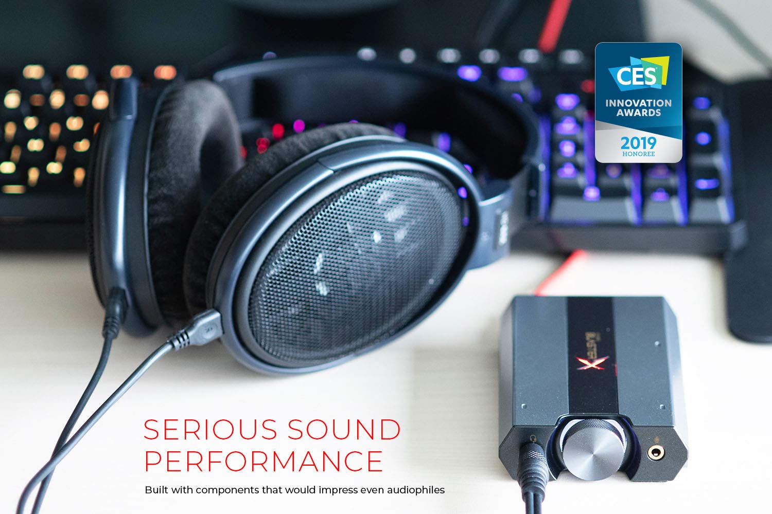 Sound BlasterX G6 High-Resolution USB DAC and Amp - Premium External Sound Card for Gaming, Streaming & Music (Grey) - Perfect for PC, PS4, PS5 & Mac