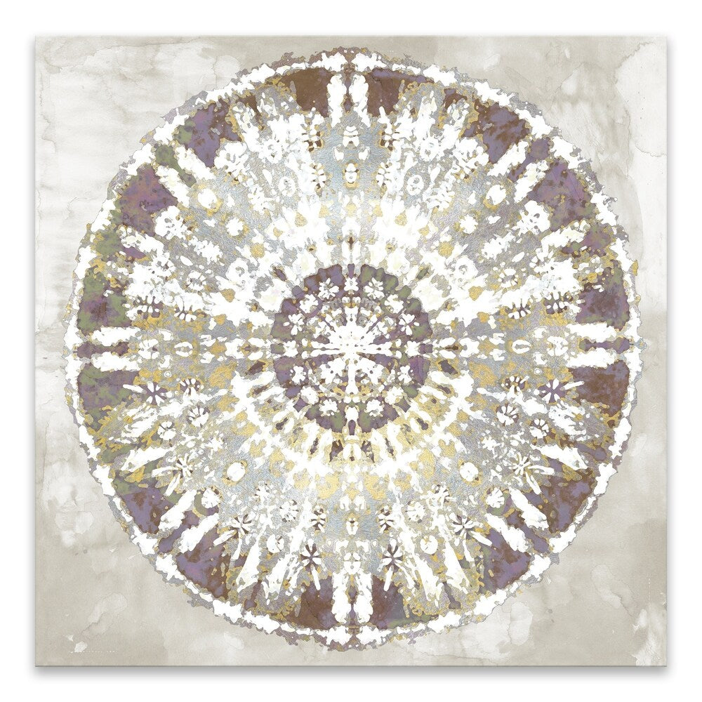 Balanced VII Printed Canvas Wall Art - 27x27 Inches, Multi-Color Abstract Painting for Living Room & Bedroom Decor