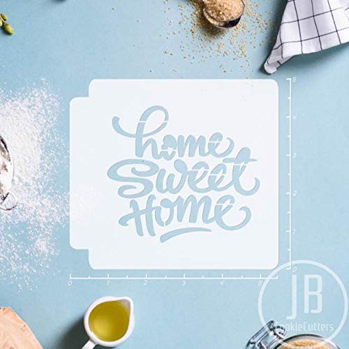 9-Inch Home Sweet Home 783-069 Stencil for DIY Home Decor, Wall Art, and Craft Projects - Perfect for Painting, Sign Making, and Personalized Gifts