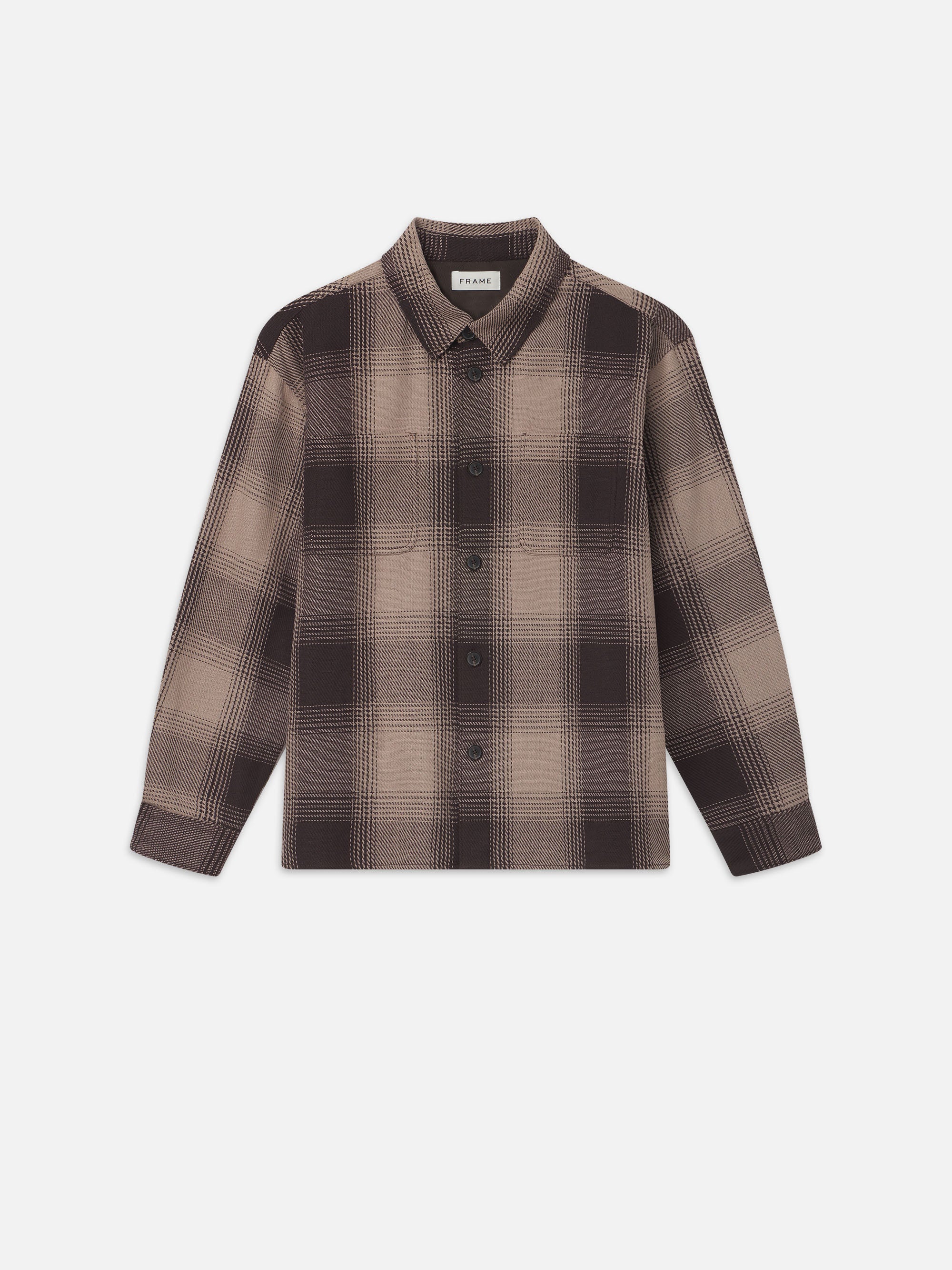 Stylish Chunky Brown Plaid Shirt for Men & Women - Casual Fall & Winter Flannel Shirt for Outdoor Activities, Camping, and Cozy Layering