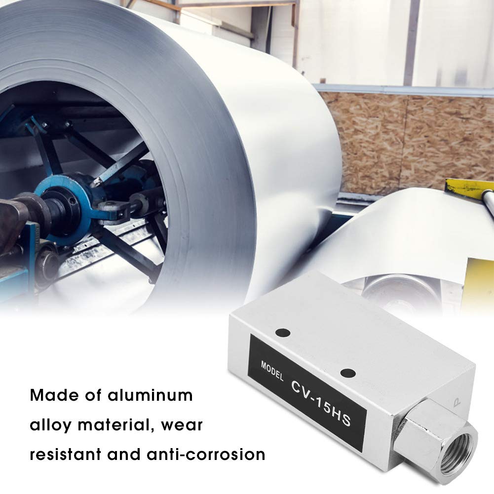 CV-15HS Aluminum Alloy Ejector Vacuum Generator Valve for HVAC Systems | High Performance AC Vacuum Pump for Automotive & Refrigeration Repair | Perfect for HVAC Technicians & DIY Car Maintenance