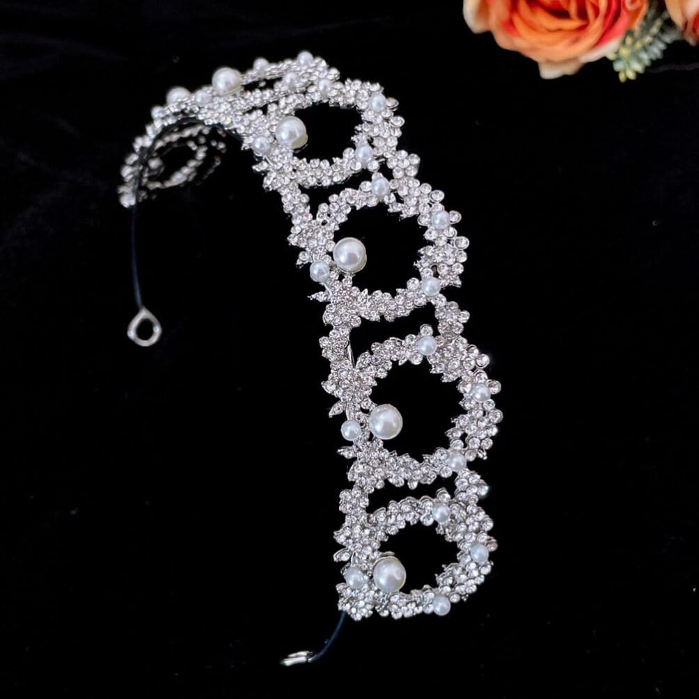 Beaupretty Rhinestone Bridal Headband for Wedding & Party