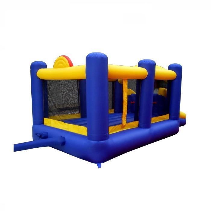 Island Hopper Racing Slide and Slam Bounce House - Inflatable Water Slide for Kids Outdoor Play, Birthday Parties, and Backyard Fun - Perfect for Summer Activities and Family Gatherings