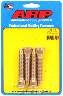 ARP 94-05 Miata Extended Rear Wheel Stud Kit - 4 Studs for Enhanced Wheel Fitment | Perfect for Track Days, Auto Cross & Performance Upgrades