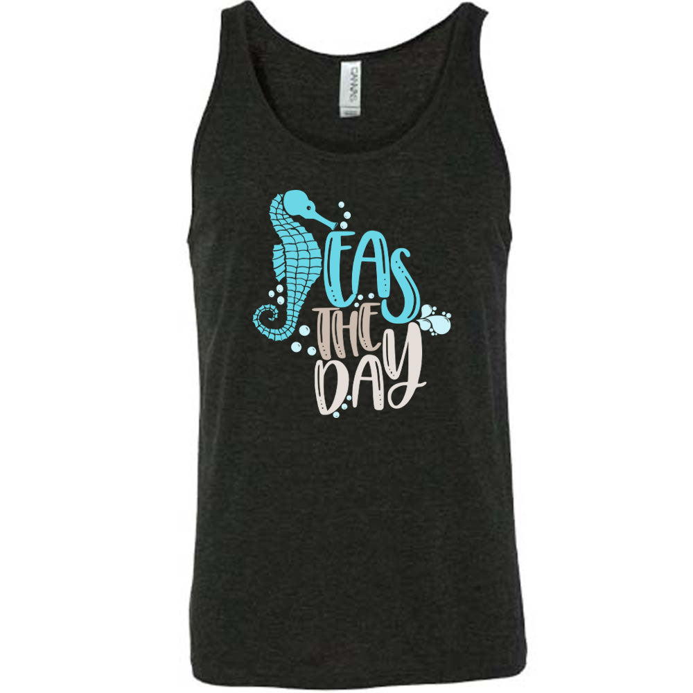 Seas The Day Unisex T-Shirt - Comfortable Cotton Tee for Beach, Vacation & Summer Outfits