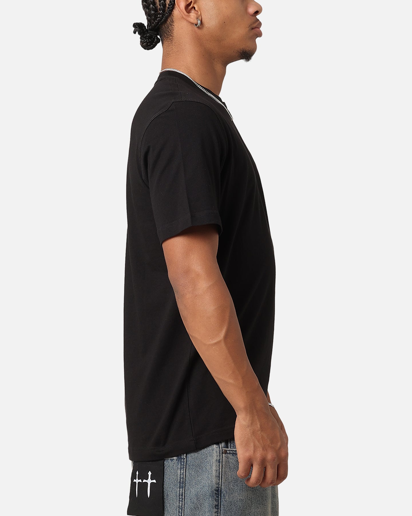 Adidas Essentials Men's Black T-Shirt - Soft Cotton Casual Tee for Everyday Wear, Gym, and Street Style