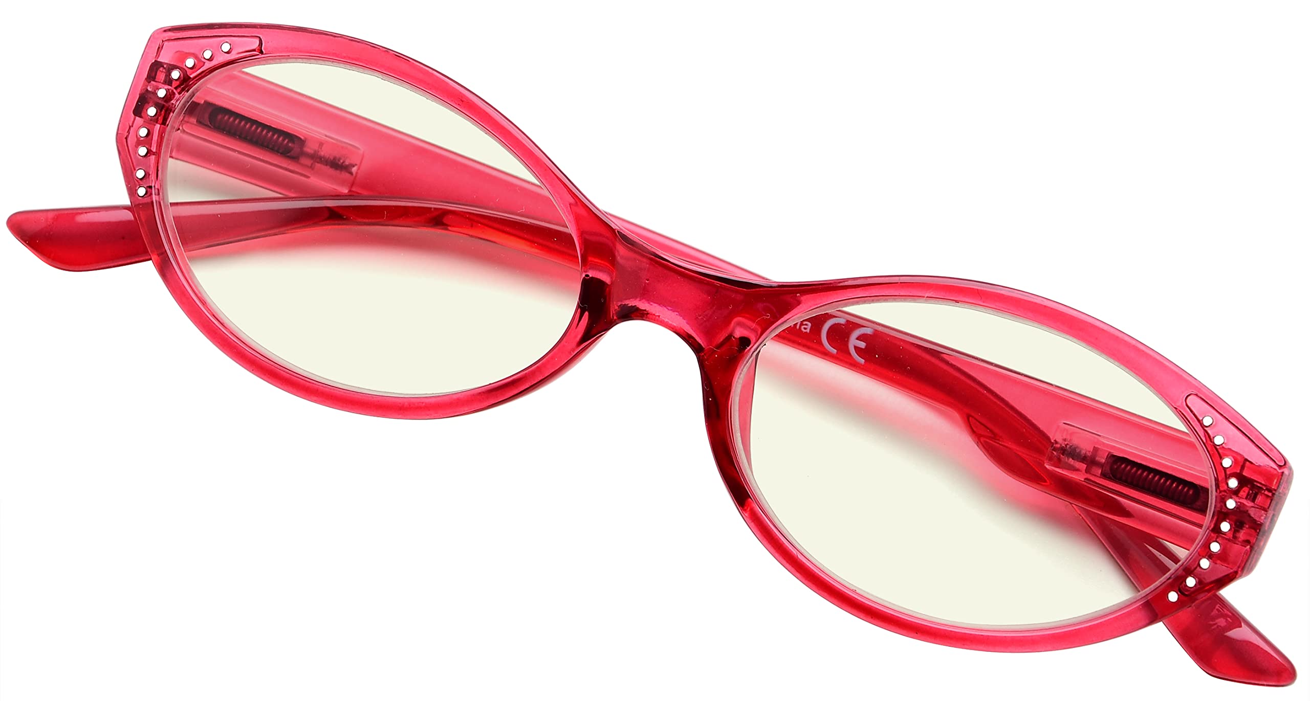 CessBlu Blue Light Blocking Glasses for Women - 4 Pack Anti Glare Computer & Reading Eyewear for Screen Time, Gaming & Office Work