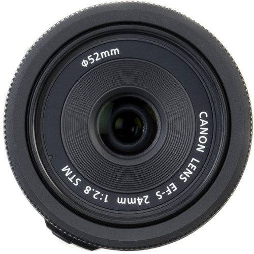 Canon EF-S 24mm f/2.8 STM Wide Angle Lens for DSLR Cameras - Perfect for Portrait, Landscape & Low Light Photography