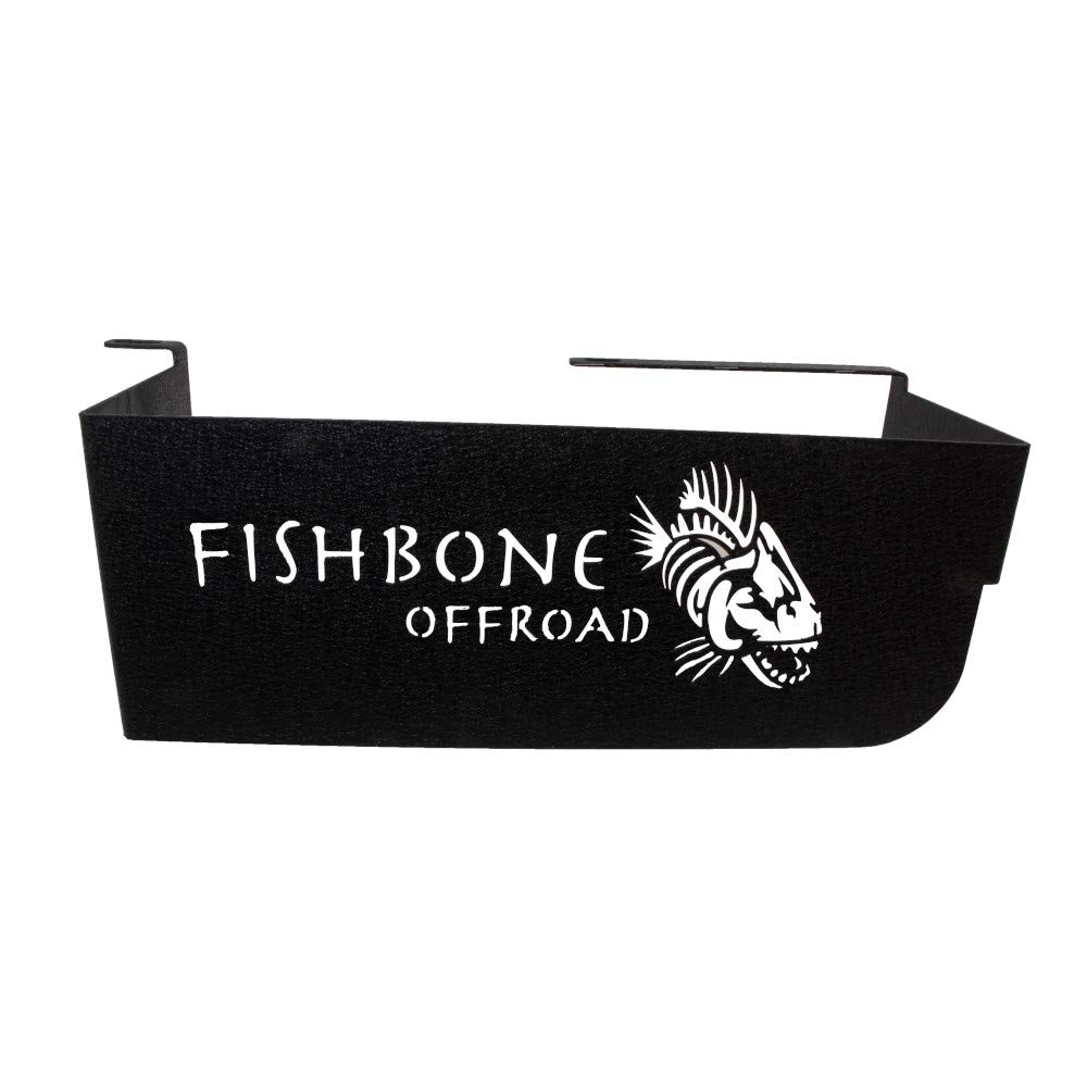 Fishbone Offroad TJ Wheel Well Storage Bins - Durable Jeep Wrangler TJ Storage Solutions for Camping & Off-Road Adventures