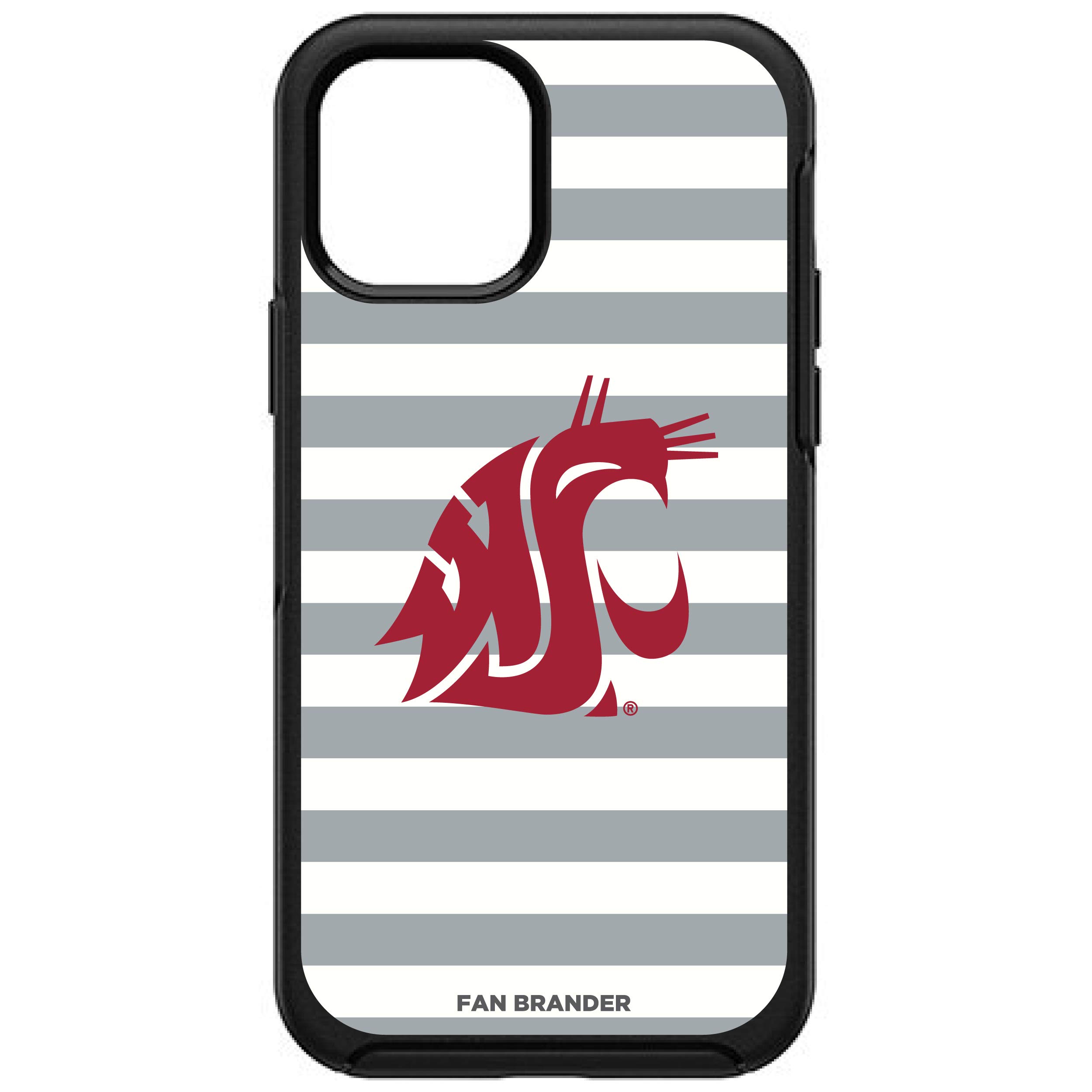 NCAA OtterBox Symmetry iPhone Case - Stripes Design for Apple iPhone - Durable Protection for Daily Use