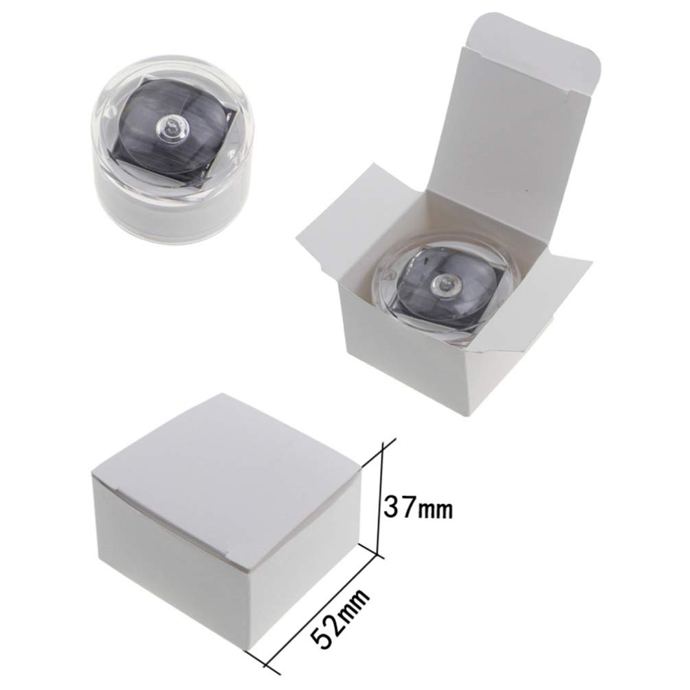 Solar Deck Lights - Outdoor LED Step Lights for Garden Pathway & Stairs (Red Light) - Solar Landscape Lighting