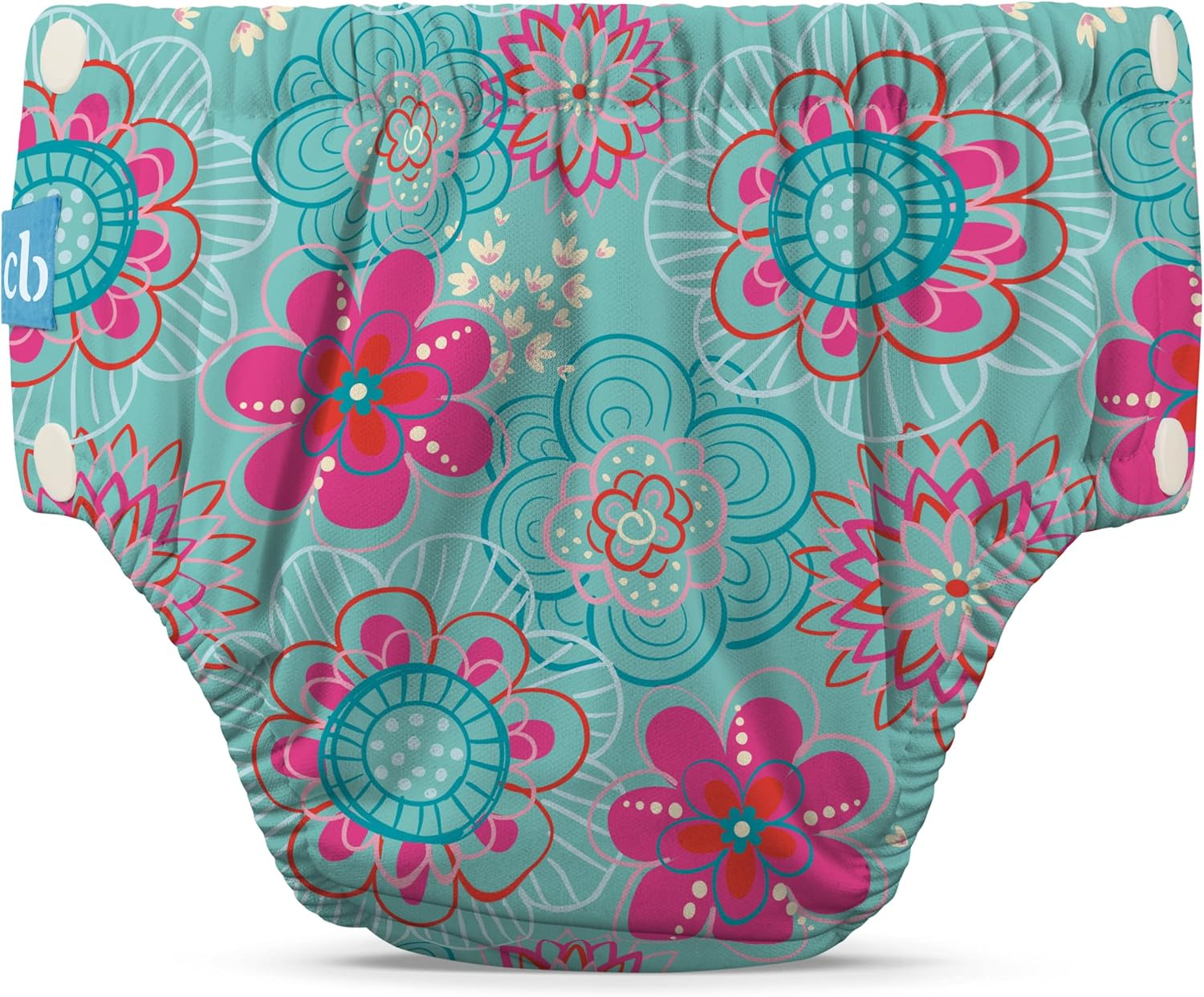 Reusable Swim Diaper with Snap Closure - Small Size | Leak-Proof & Comfortable for Babies & Toddlers | Perfect for Pool, Beach & Water Play