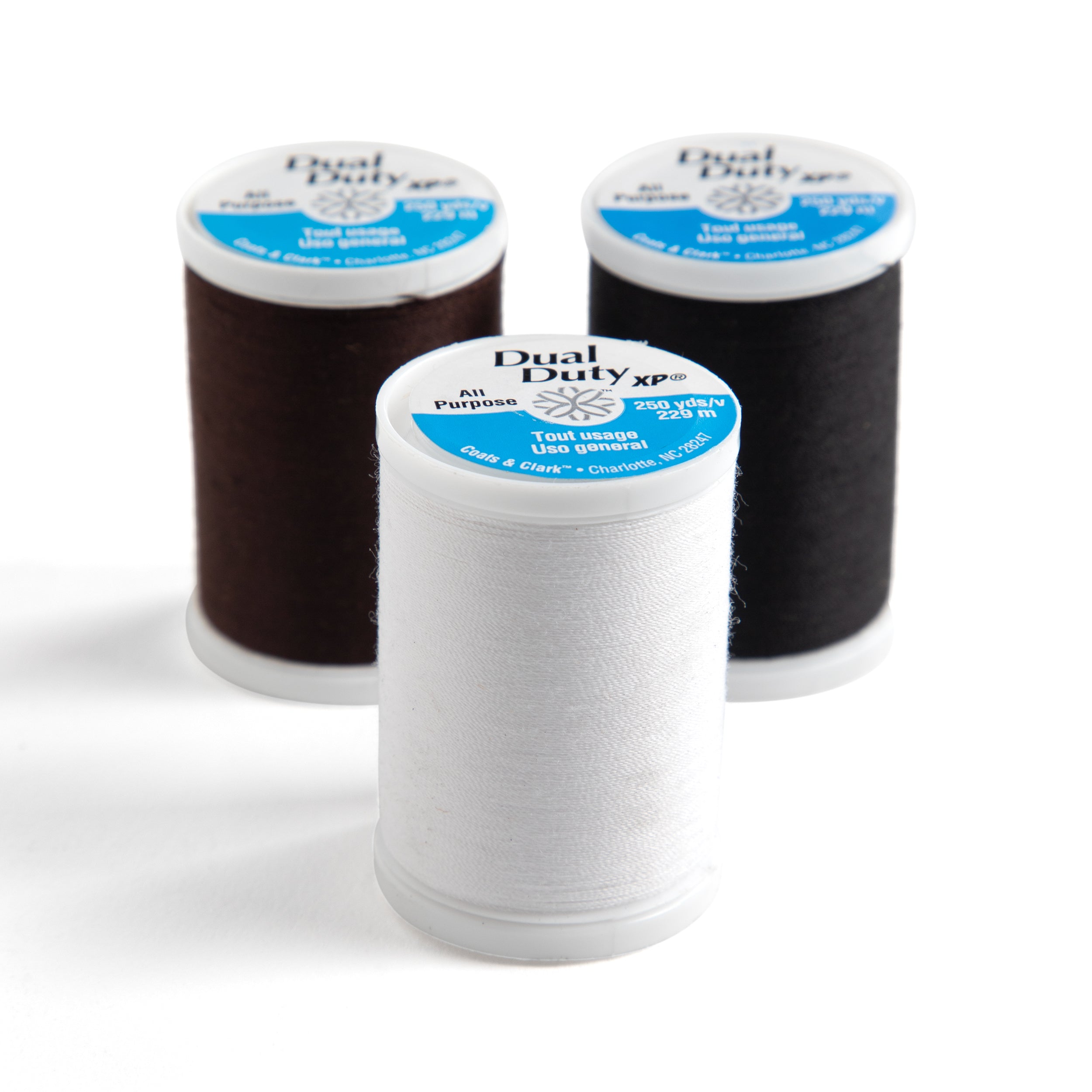 Coats & Clark™ High-Quality Polyester Thread for Sewing, Quilting & Embroidery - Strong & Durable All-Purpose Thread for DIY Crafts, Clothing Repair & Home Decor Projects