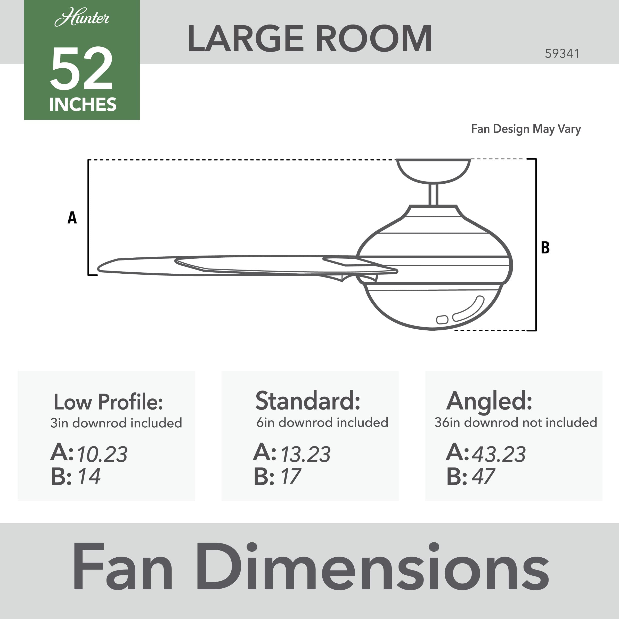 Casablanca Axial Indoor Ceiling Fan with LED Light and Wall Control - Quiet Energy Efficient DC Motor - Modern Flush Mount Design for Bedroom, Living Room & Office