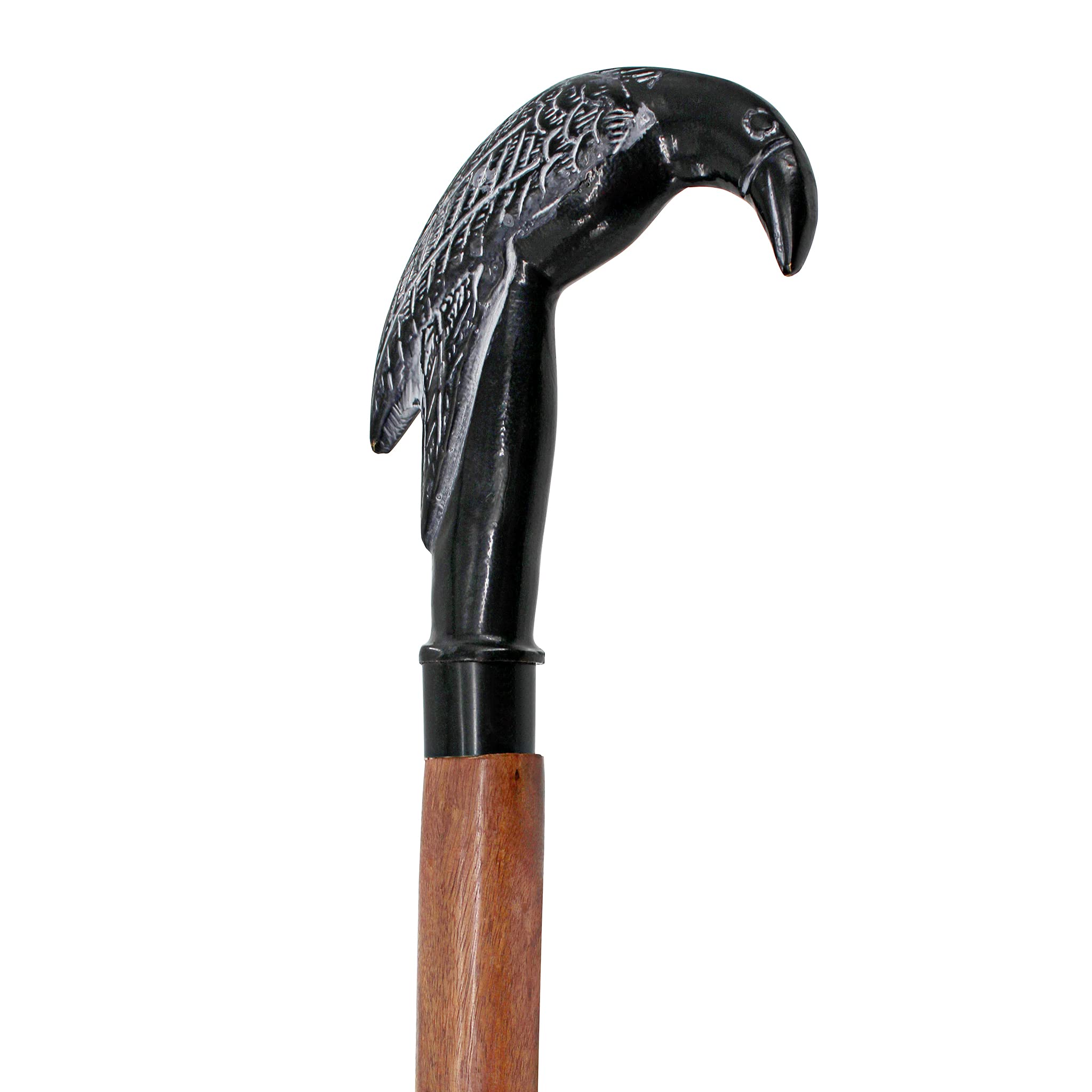 Design Toscano Premium Hardwood Walking Cane - Handcrafted Wooden Cane for Hiking, Fashion & Support - Perfect for Outdoor Adventures, Elderly Mobility & Stylish Accessories