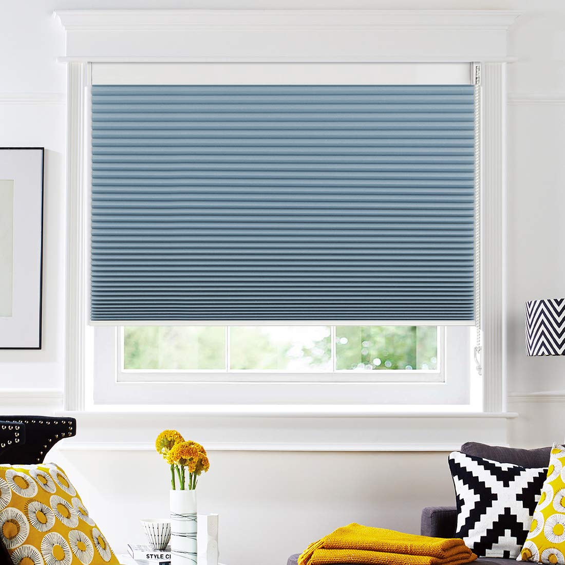 Custom Size Keego Blackout Cellular Shades - 26