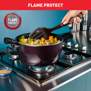 Tefal Resist Intense 22cm Stew Pot - Heavy Duty Stainless Steel Cooking Pot with Lid - Perfect for Soups, Stews & Slow Cooking - Induction Compatible