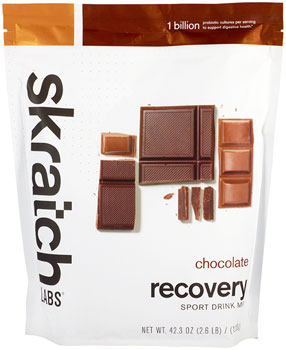 Skratch Labs Recovery Sport Drink Mix Chocolate - 24 Servings Resealable Pouch for Post-Workout Hydration & Muscle Recovery