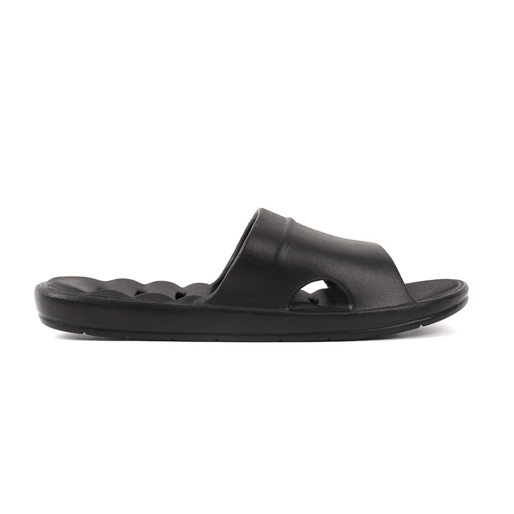 Luffymomo Women's Non-Slip Shower Sandals with Drainage Holes - Comfortable Bathroom Slippers for Spa, Poolside & Home Use
