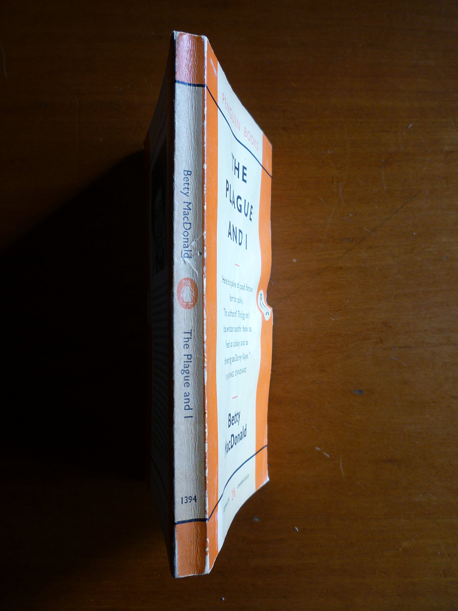 The Plague and I by Betty MacDonald - Penguin Classics No. 1394 | Humorous Memoir of Tuberculosis Recovery - Perfect for Book Clubs & Historical Medicine Enthusiasts