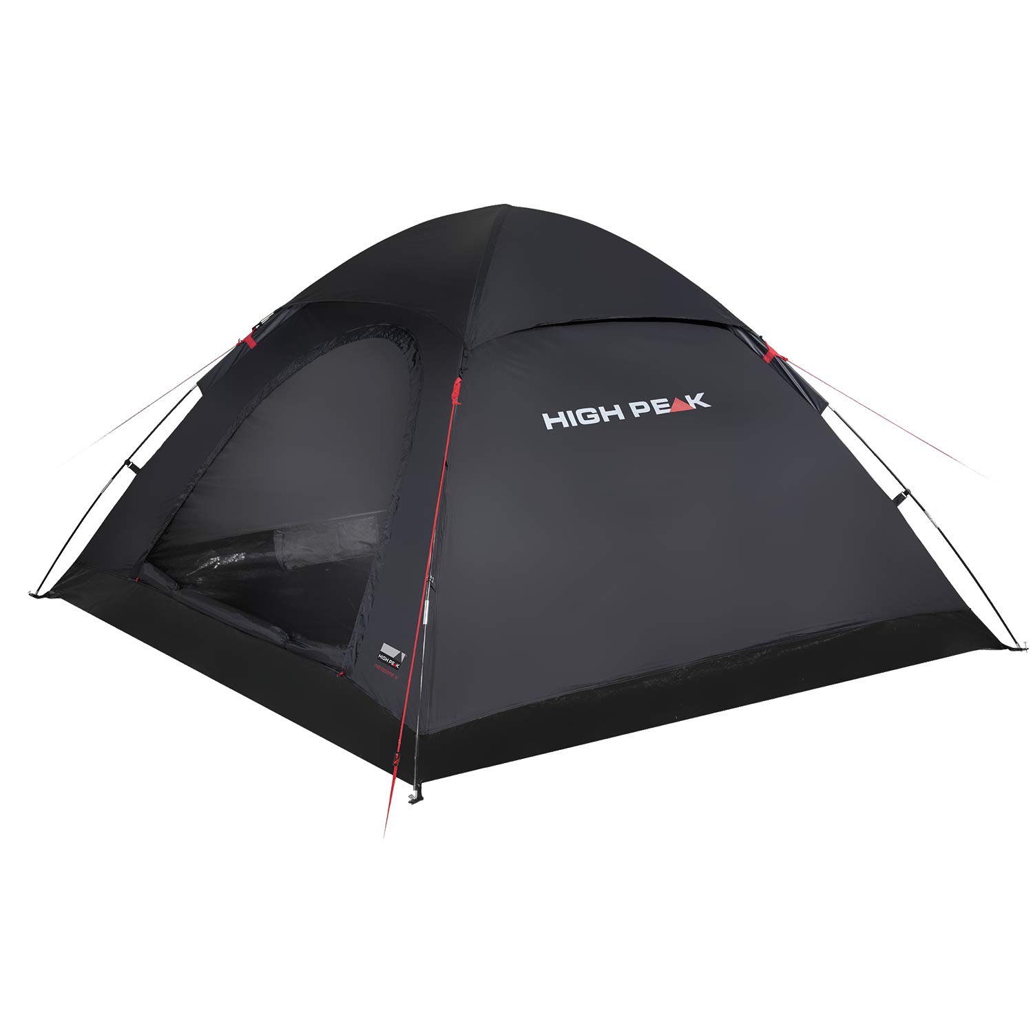 High Peak Monodome XL 4-Person Camping Tent - Lightweight Dome Tent with Bathtub Floor for Outdoor Adventures, Festivals & Family Camping Trips